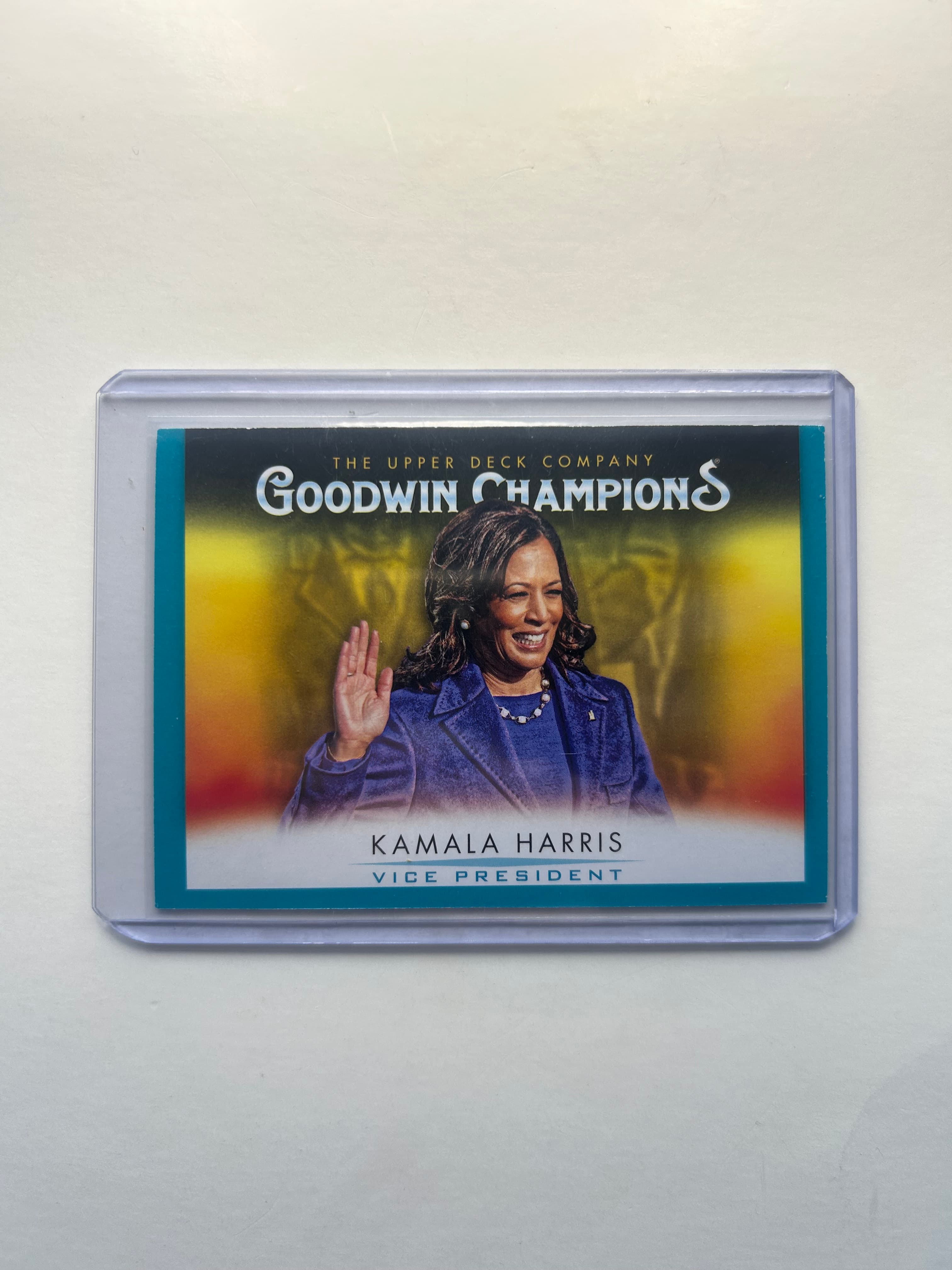 Kamala Harris Turquoise Goodwin Champions #68