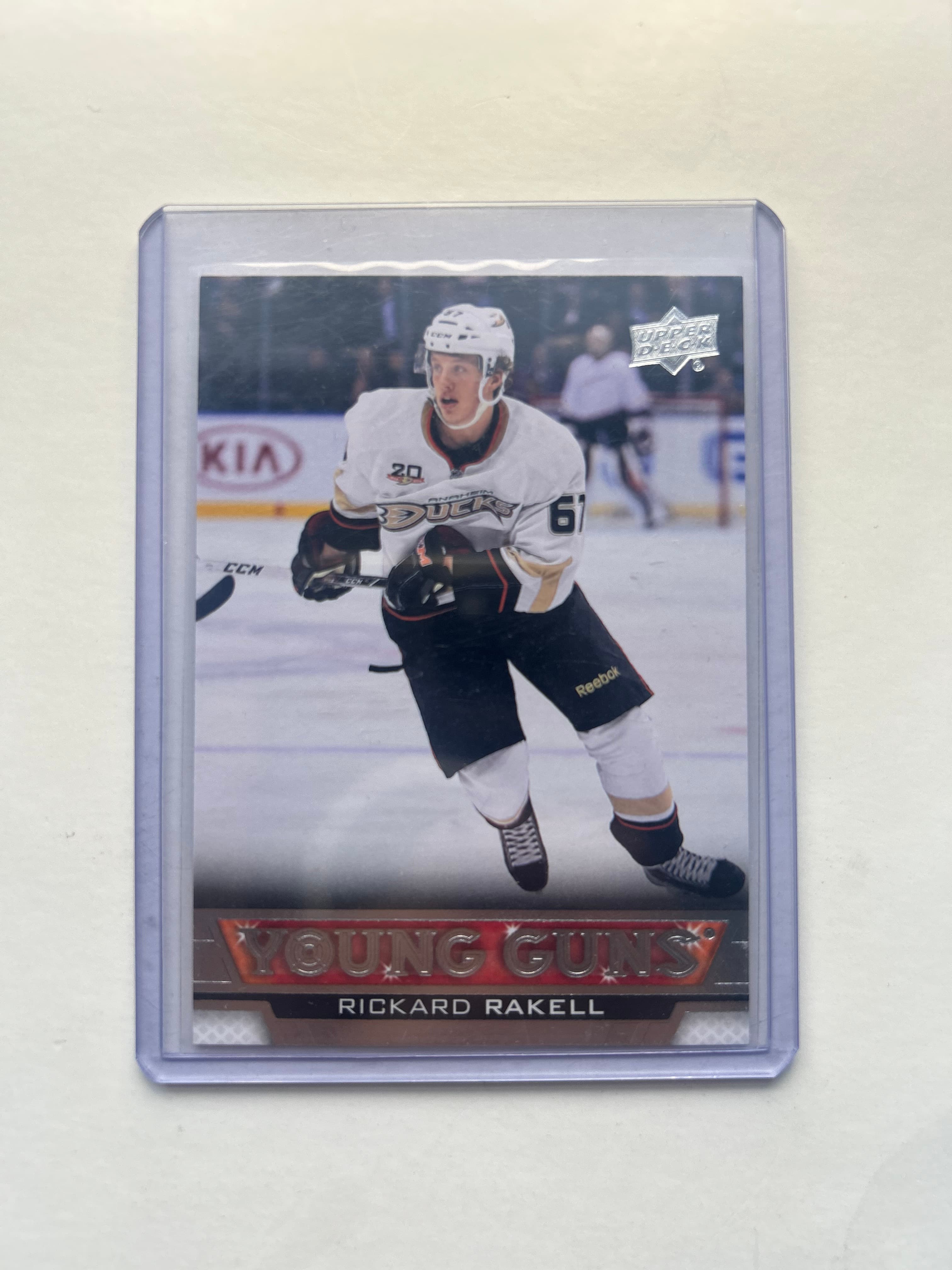 2013-14 Upper Deck Rickard Rakell Young Guns #480