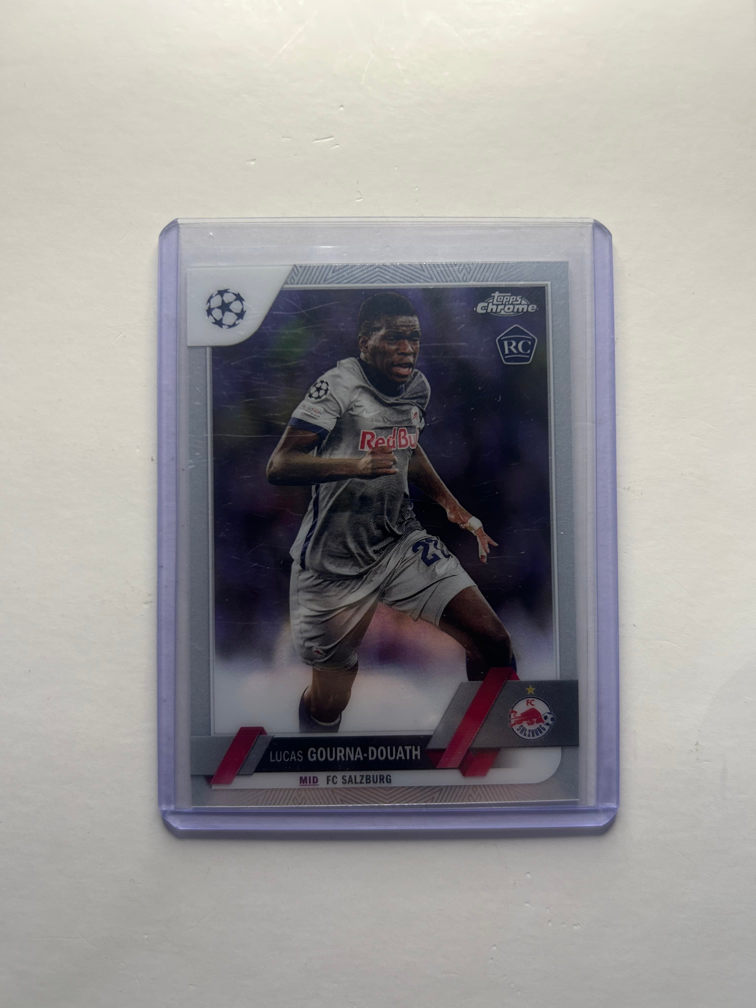 Lucas Gourna-Douath 2022-23 Topps UEFA #117 FC Red Bull Salzburg