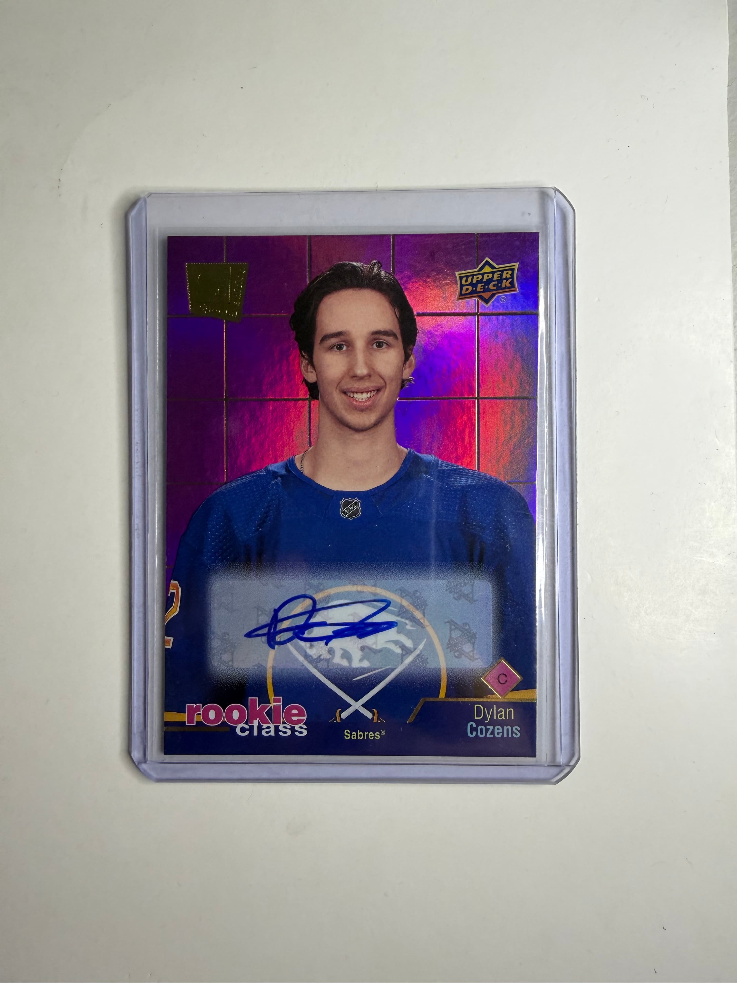 2020 Extended Series Rookie Class Spectrum Dylan Cozens Auto