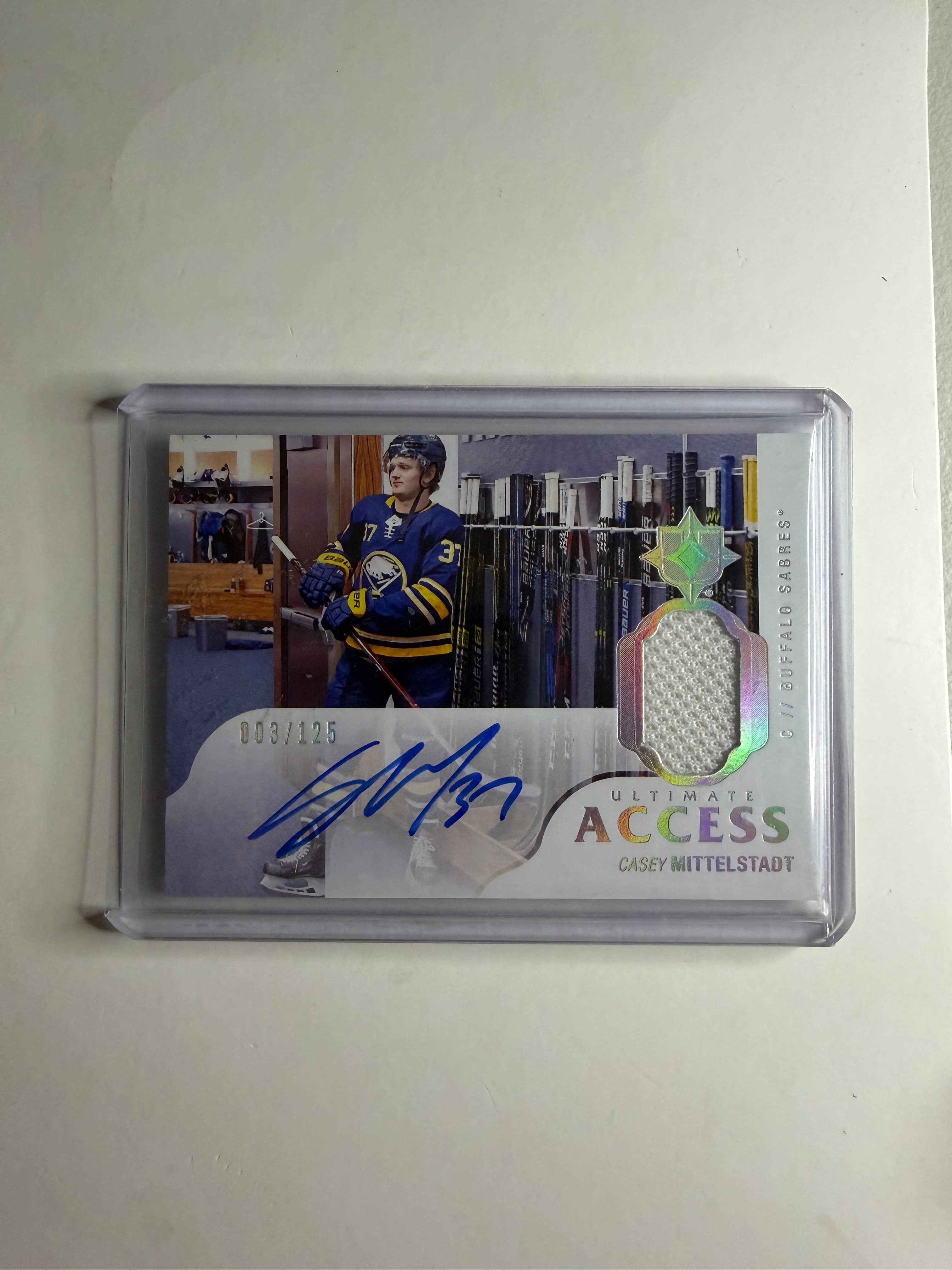 2018-19 Ultimate Collection Ultimate Access Casey Mittelstadt