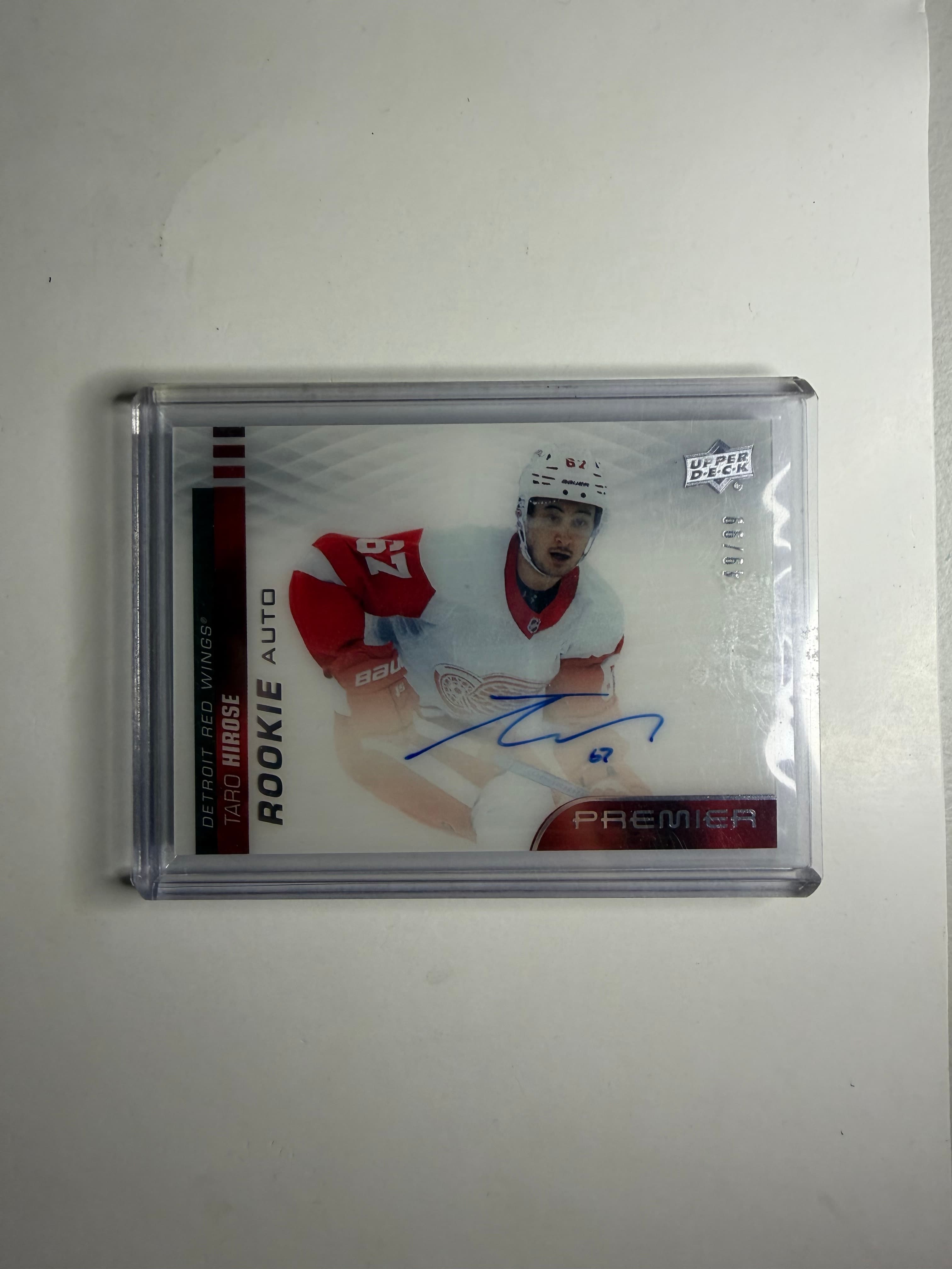 2019-20 Premier Rookie Auto Taro Hirose /99
